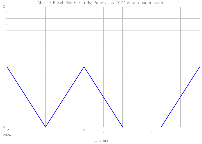 Marcus Busch (Netherlands) Page visits 2024 