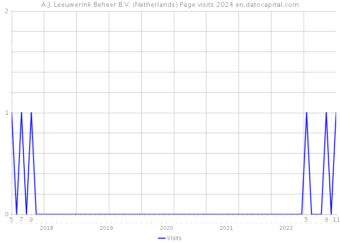 A.J. Leeuwerink Beheer B.V. (Netherlands) Page visits 2024 