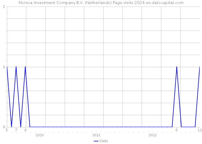 Horeca Investment Company B.V. (Netherlands) Page visits 2024 