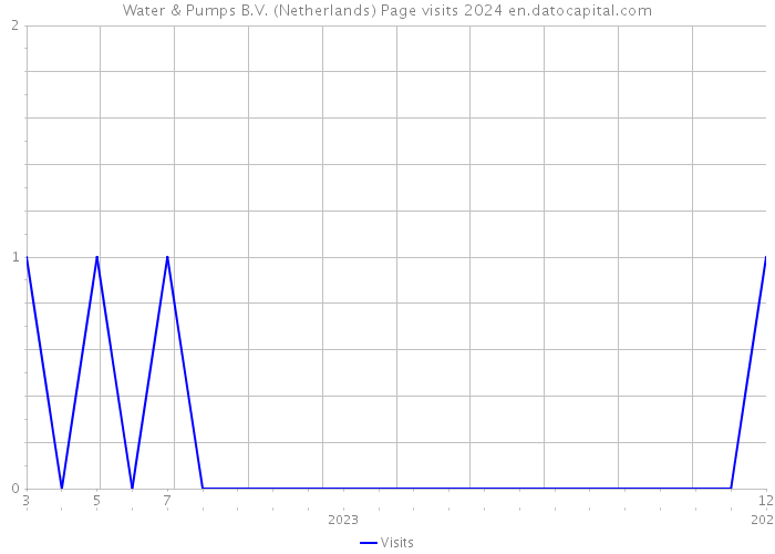 Water & Pumps B.V. (Netherlands) Page visits 2024 