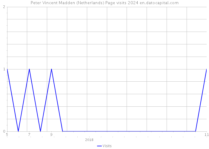 Peter Vincent Madden (Netherlands) Page visits 2024 