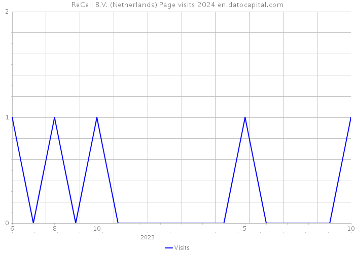 ReCell B.V. (Netherlands) Page visits 2024 