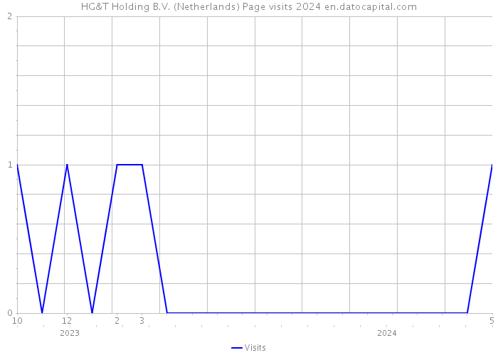 HG&T Holding B.V. (Netherlands) Page visits 2024 