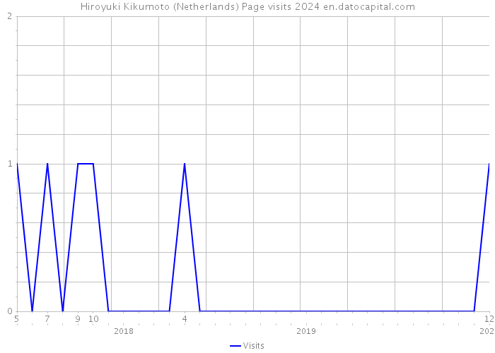 Hiroyuki Kikumoto (Netherlands) Page visits 2024 