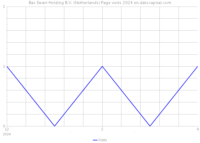 Bas Swart Holding B.V. (Netherlands) Page visits 2024 