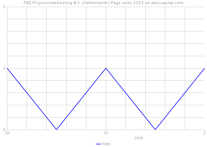 F&S Projectontwikkeling B.V. (Netherlands) Page visits 2024 