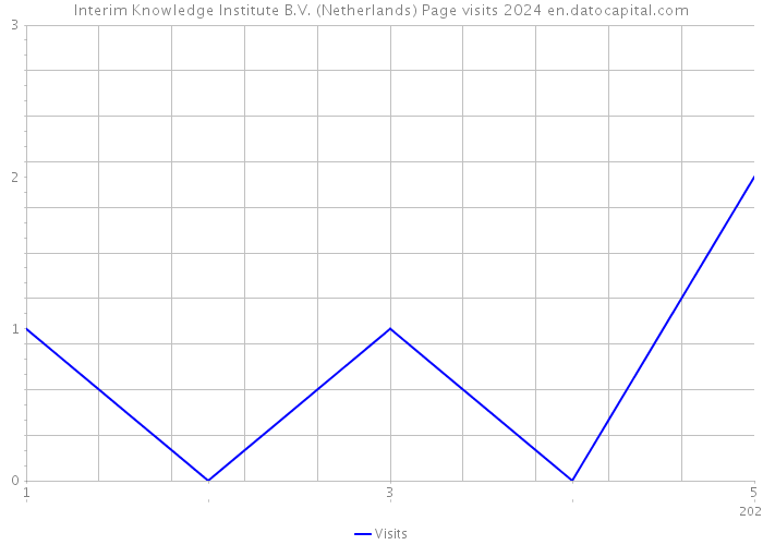 Interim Knowledge Institute B.V. (Netherlands) Page visits 2024 