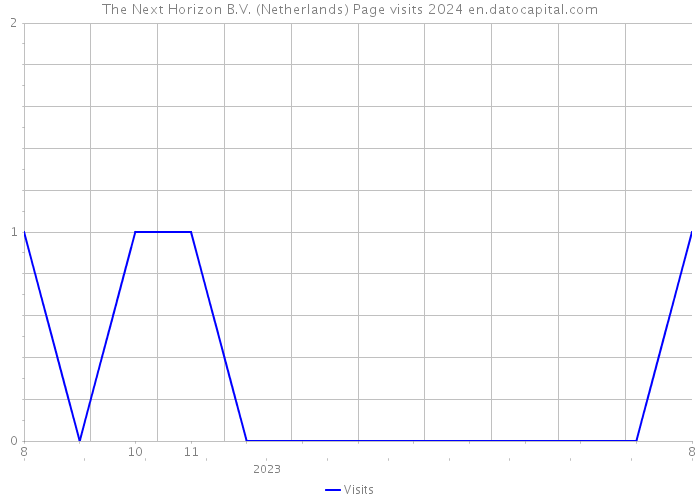 The Next Horizon B.V. (Netherlands) Page visits 2024 