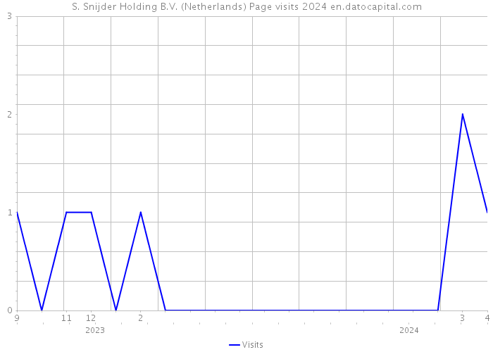 S. Snijder Holding B.V. (Netherlands) Page visits 2024 
