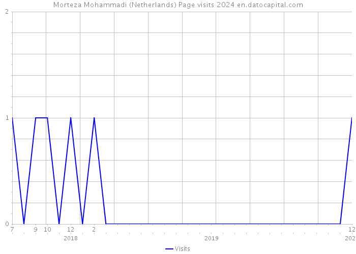 Morteza Mohammadi (Netherlands) Page visits 2024 