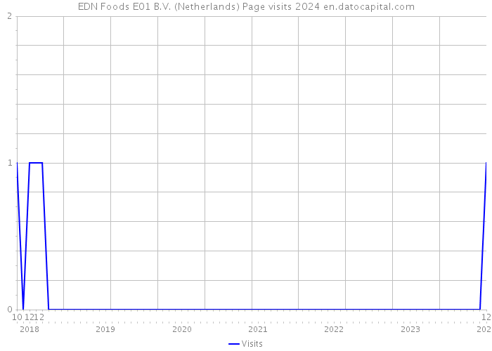 EDN Foods E01 B.V. (Netherlands) Page visits 2024 