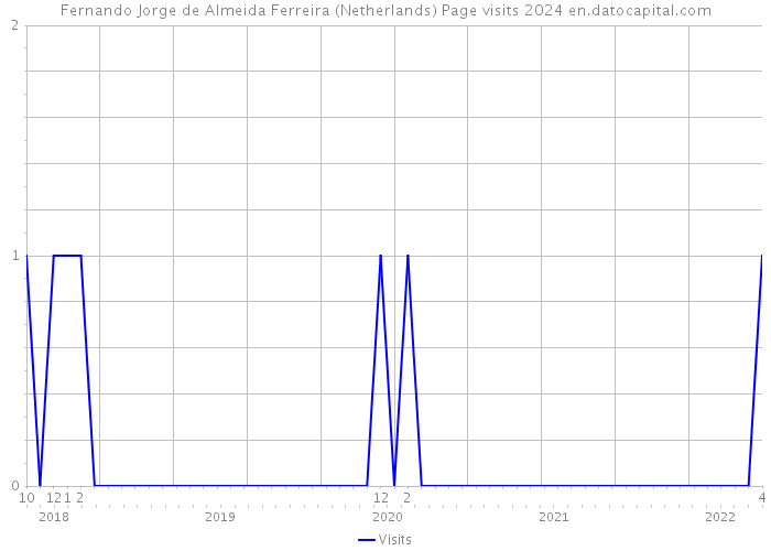 Fernando Jorge de Almeida Ferreira (Netherlands) Page visits 2024 