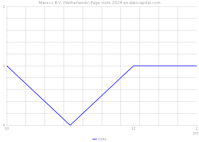 Marexo B.V. (Netherlands) Page visits 2024 