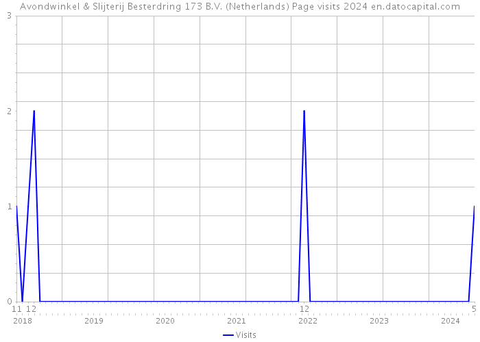 Avondwinkel & Slijterij Besterdring 173 B.V. (Netherlands) Page visits 2024 