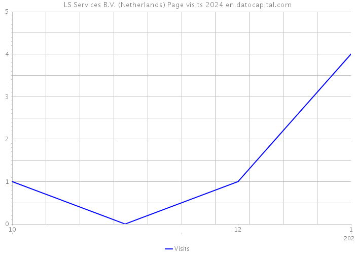 LS Services B.V. (Netherlands) Page visits 2024 