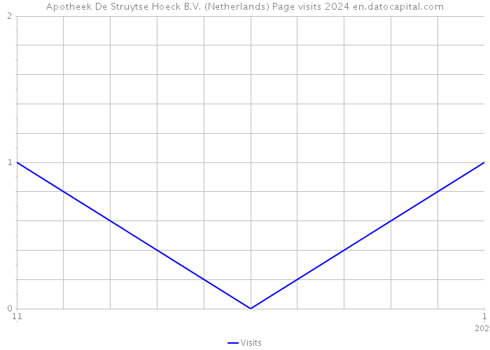 Apotheek De Struytse Hoeck B.V. (Netherlands) Page visits 2024 