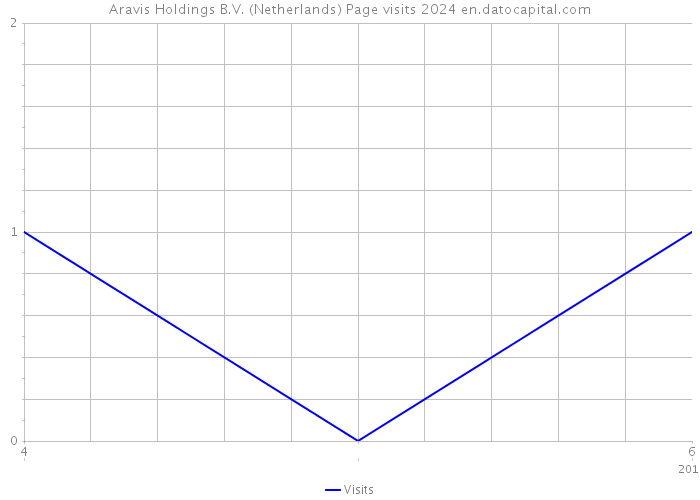 Aravis Holdings B.V. (Netherlands) Page visits 2024 