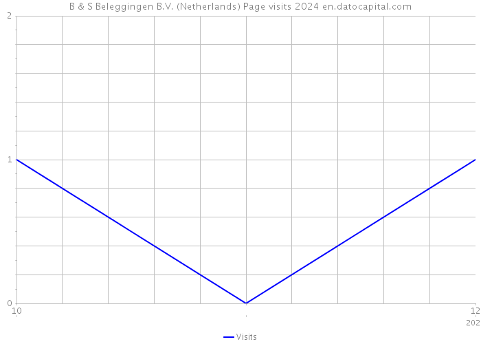 B & S Beleggingen B.V. (Netherlands) Page visits 2024 