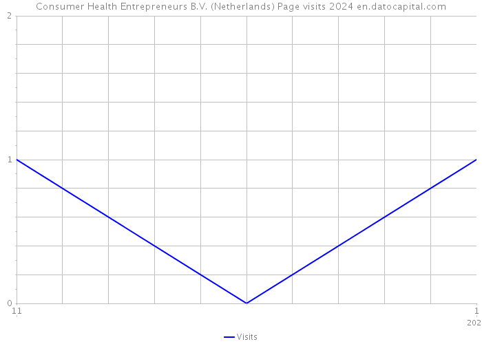 Consumer Health Entrepreneurs B.V. (Netherlands) Page visits 2024 