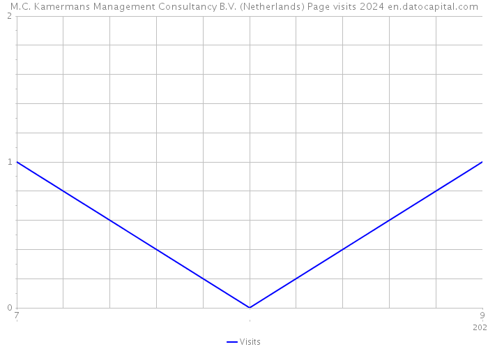 M.C. Kamermans Management Consultancy B.V. (Netherlands) Page visits 2024 