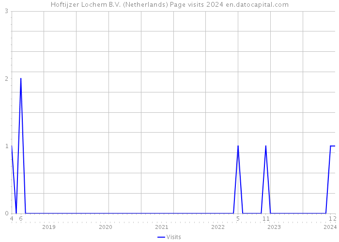 Hoftijzer Lochem B.V. (Netherlands) Page visits 2024 