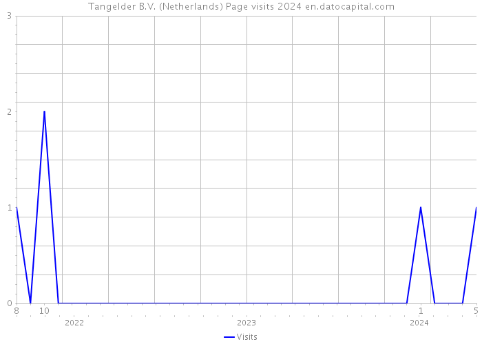 Tangelder B.V. (Netherlands) Page visits 2024 