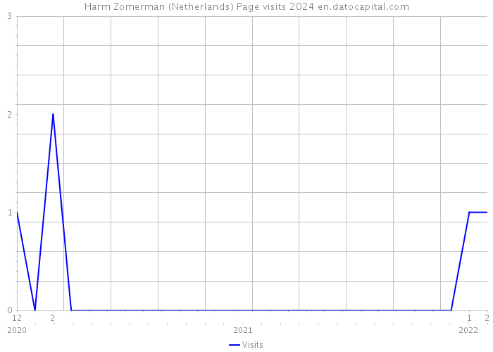 Harm Zomerman (Netherlands) Page visits 2024 