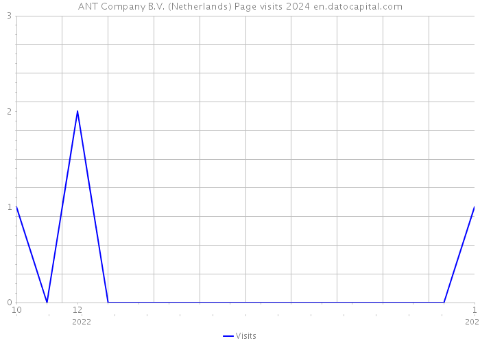 ANT Company B.V. (Netherlands) Page visits 2024 