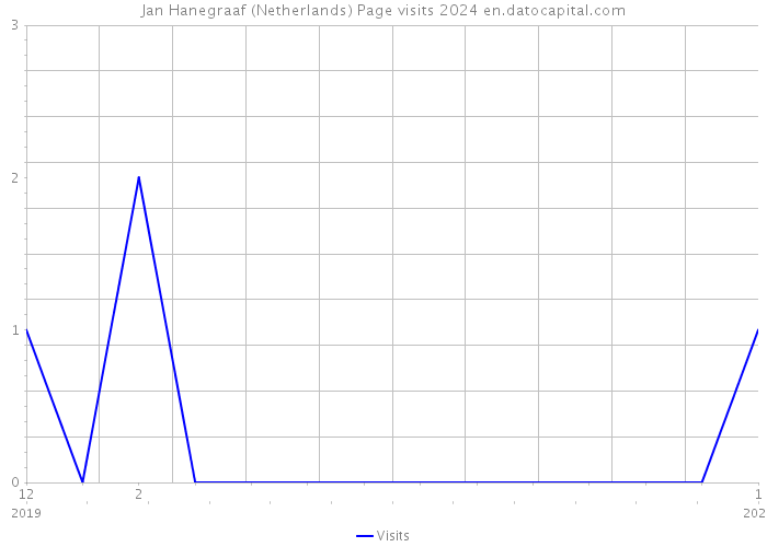 Jan Hanegraaf (Netherlands) Page visits 2024 