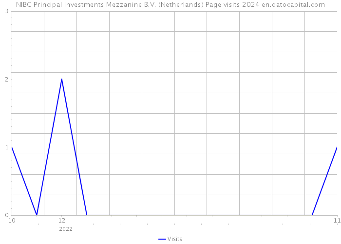 NIBC Principal Investments Mezzanine B.V. (Netherlands) Page visits 2024 