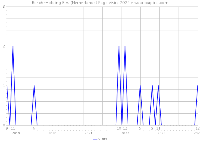 Bosch-Holding B.V. (Netherlands) Page visits 2024 