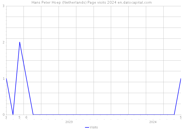 Hans Peter Hoep (Netherlands) Page visits 2024 