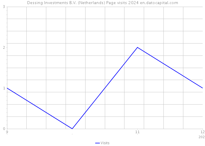 Dessing Investments B.V. (Netherlands) Page visits 2024 