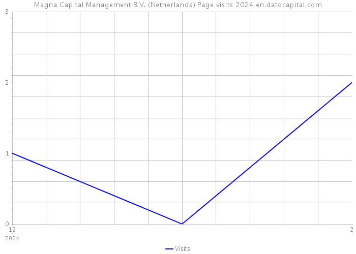 Magna Capital Management B.V. (Netherlands) Page visits 2024 
