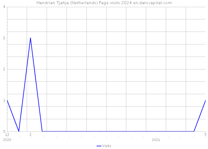 Handrian Tjahja (Netherlands) Page visits 2024 