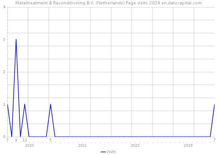 Metaltreatment & Reconditioning B.V. (Netherlands) Page visits 2024 