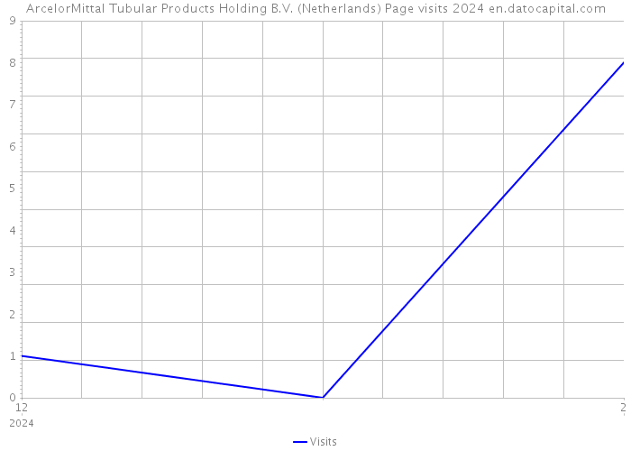 ArcelorMittal Tubular Products Holding B.V. (Netherlands) Page visits 2024 
