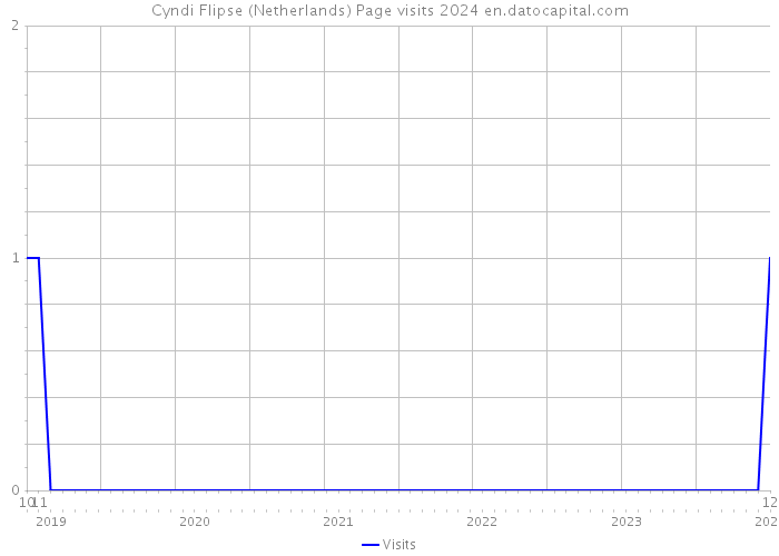 Cyndi Flipse (Netherlands) Page visits 2024 