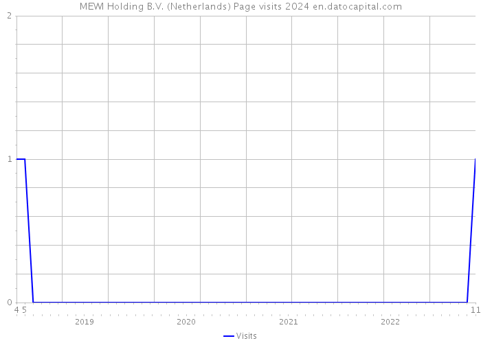 MEWI Holding B.V. (Netherlands) Page visits 2024 