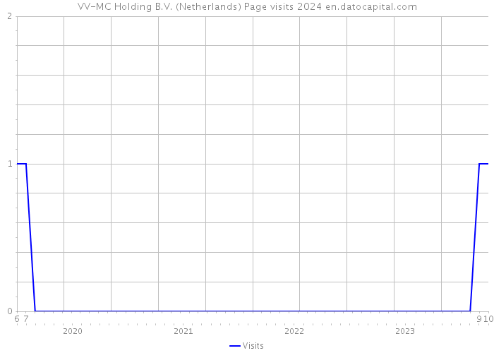 VV-MC Holding B.V. (Netherlands) Page visits 2024 