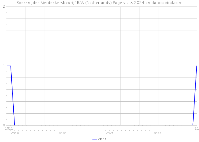 Speksnijder Rietdekkersbedrijf B.V. (Netherlands) Page visits 2024 