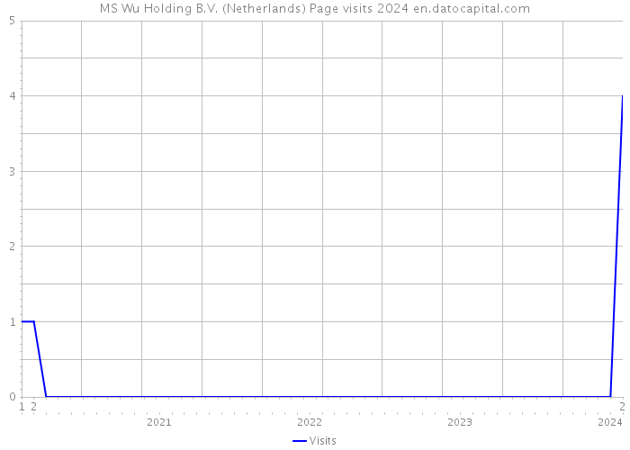 MS Wu Holding B.V. (Netherlands) Page visits 2024 