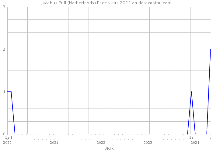 Jacobus Pull (Netherlands) Page visits 2024 