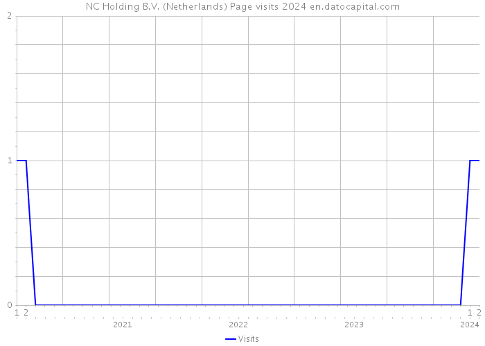 NC Holding B.V. (Netherlands) Page visits 2024 