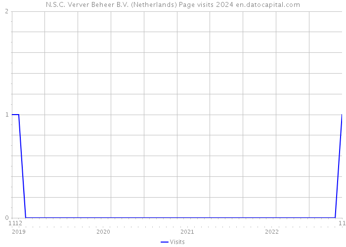 N.S.C. Verver Beheer B.V. (Netherlands) Page visits 2024 