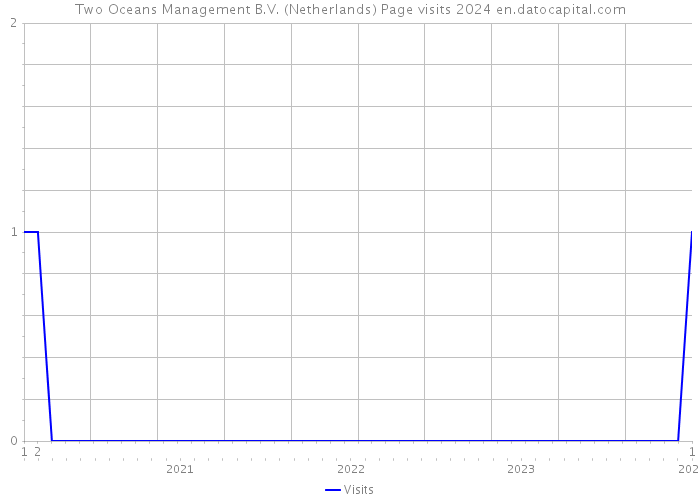 Two Oceans Management B.V. (Netherlands) Page visits 2024 