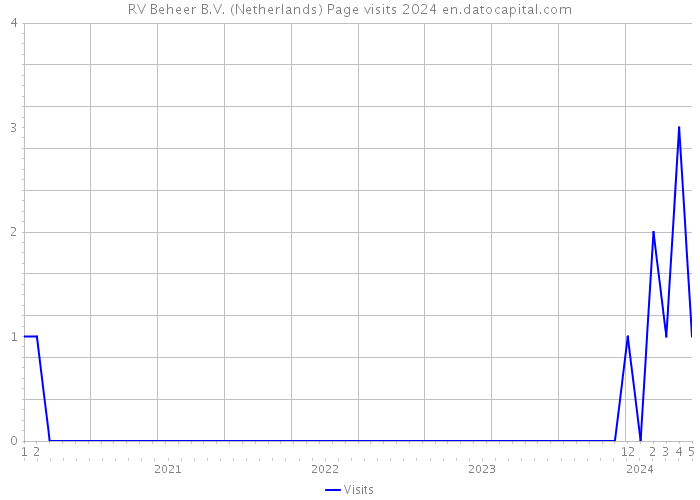 RV Beheer B.V. (Netherlands) Page visits 2024 