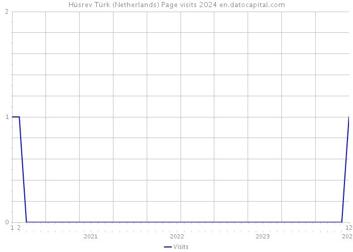 Hüsrev Türk (Netherlands) Page visits 2024 