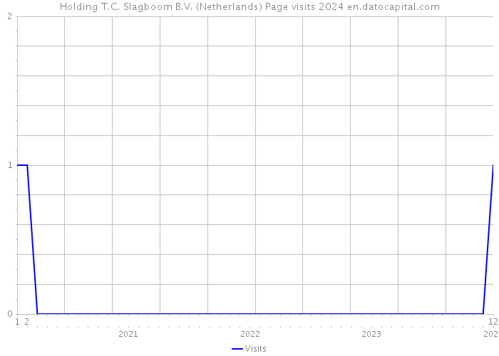 Holding T.C. Slagboom B.V. (Netherlands) Page visits 2024 