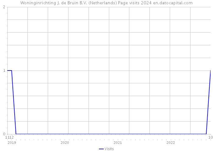 Woninginrichting J. de Bruin B.V. (Netherlands) Page visits 2024 